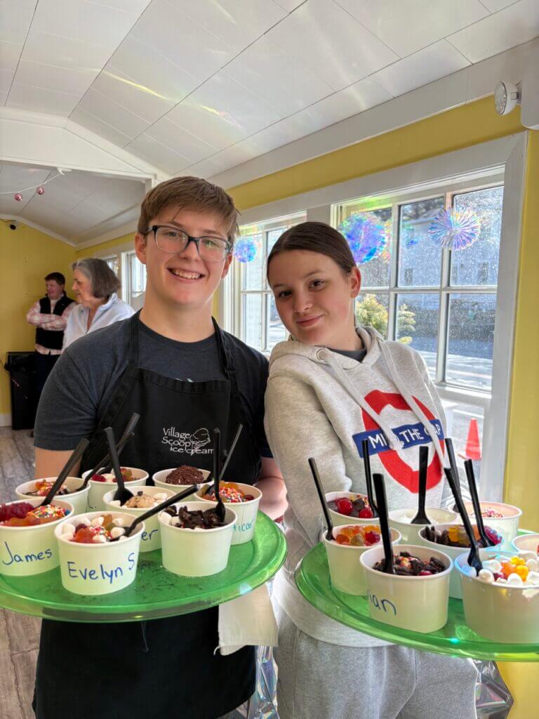 Celebrate your Kid's Birthday Party at Village Scoop!