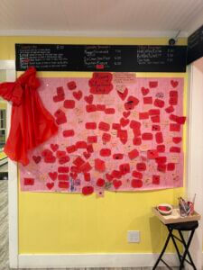 Valentines Affirmations at Village Scoop