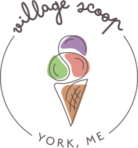 Village Scoop Ice Cream Shop Logo - York, ME