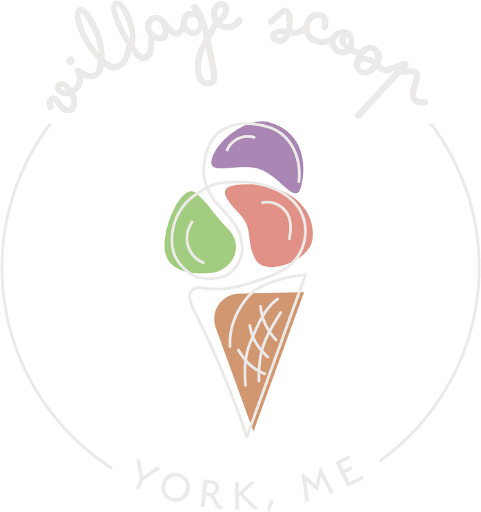 Village Scoop Logo - Light